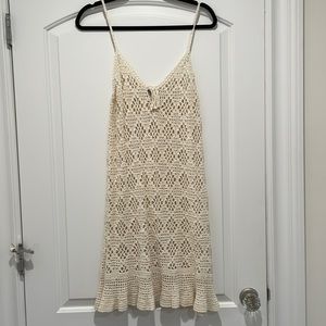 Aerie crochet dress